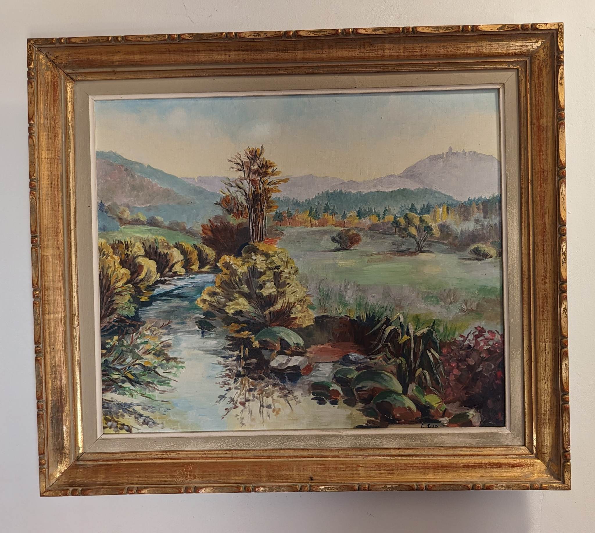 Cadre photo personnalisé en bois de grange récupéré - Fait main et rustique - France