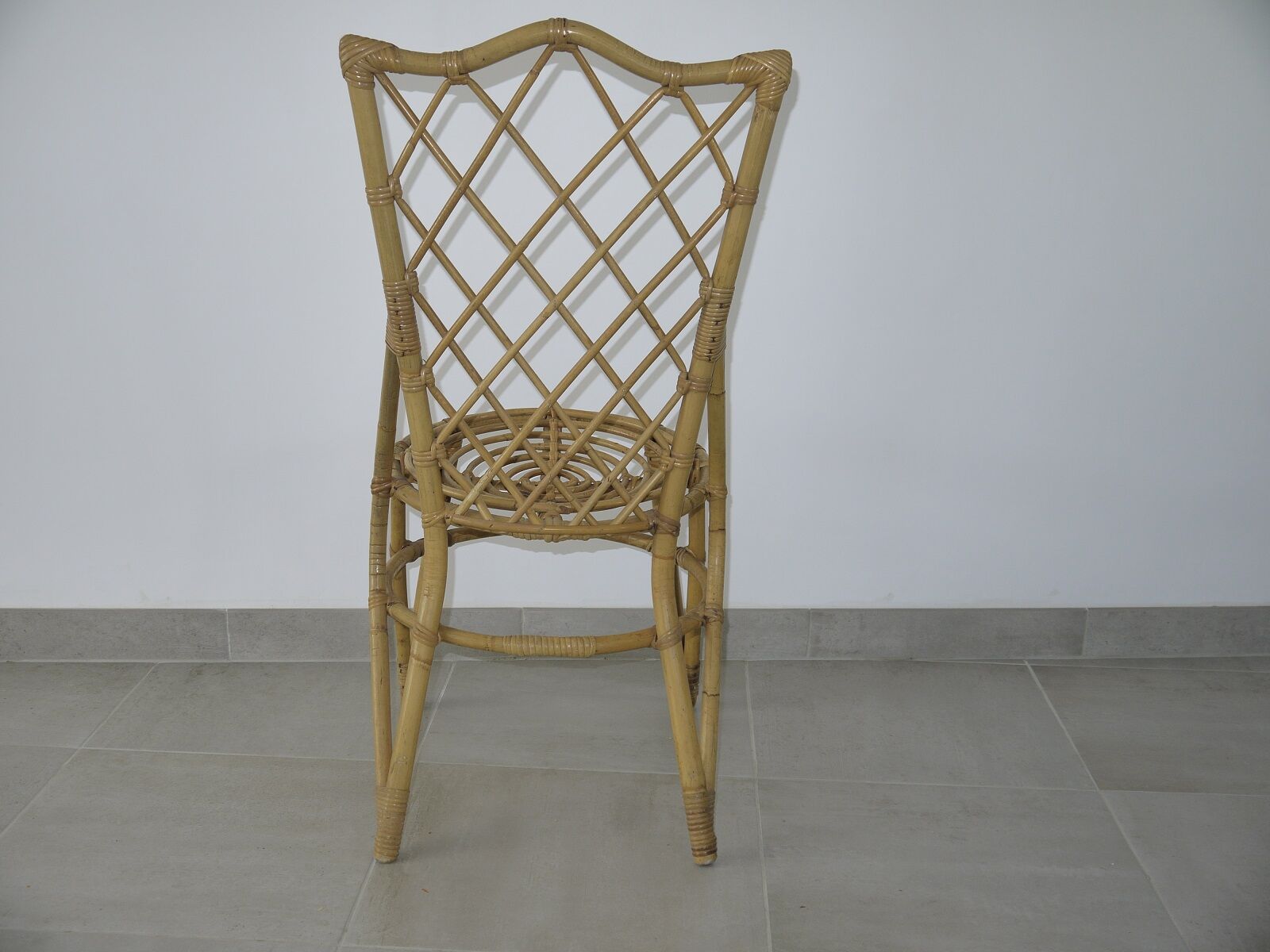 Vintage bamboo chairs