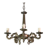 Fascinating Vintage Brass chandelier, 1960s