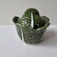 Condiment pot - Sauce boat - small cabbage soup tureen diameter 12cm
