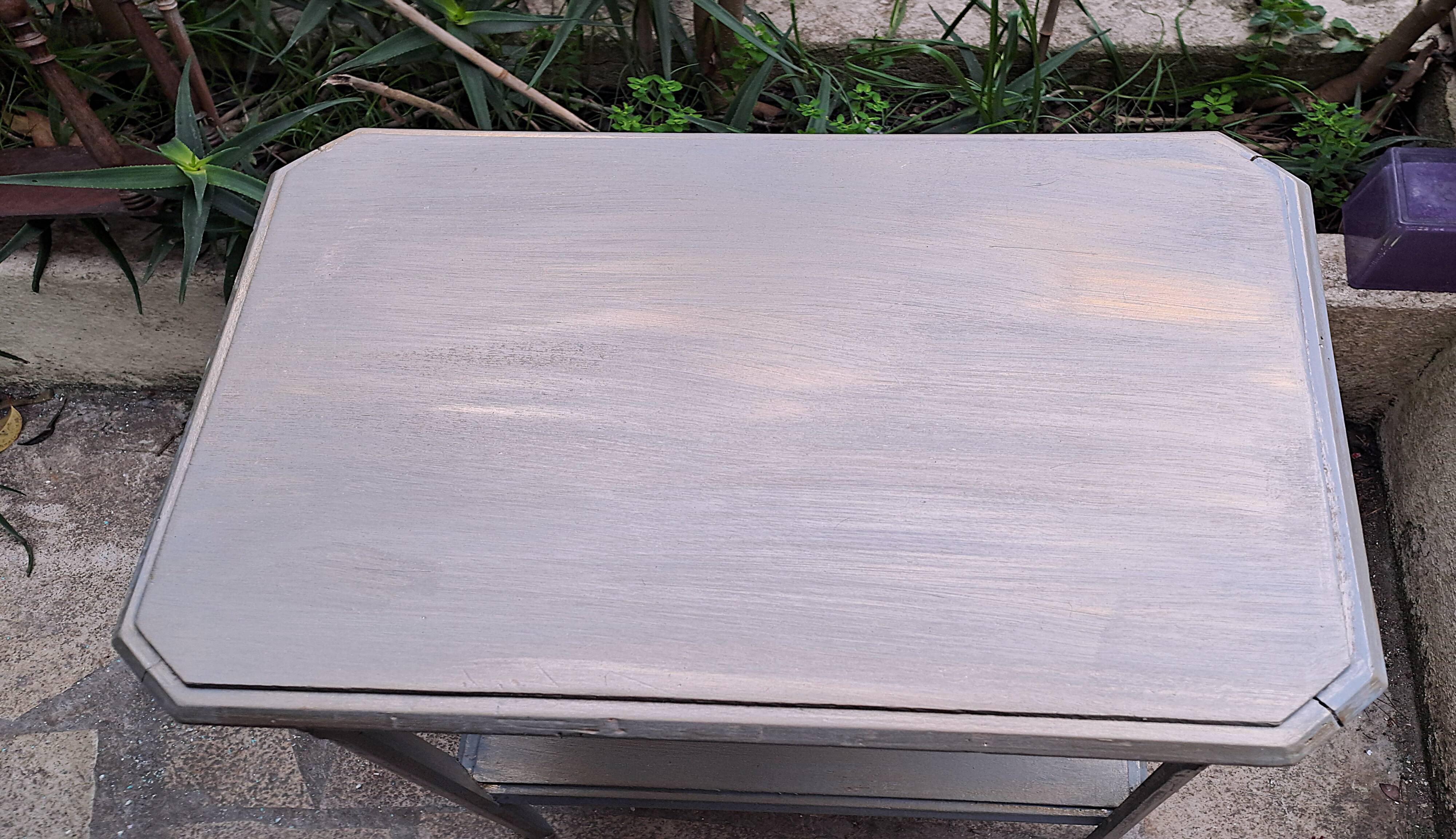 Wooden coffee table Art Deco style carved vintage interior decoration