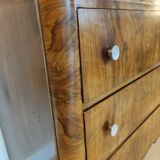 Art deco chest of drawers varnished 1920