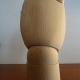 Articulated hand in raw wood