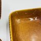 Lot 3 Square Plates Stoneware Deco Hälsingborg K.J. Svensson