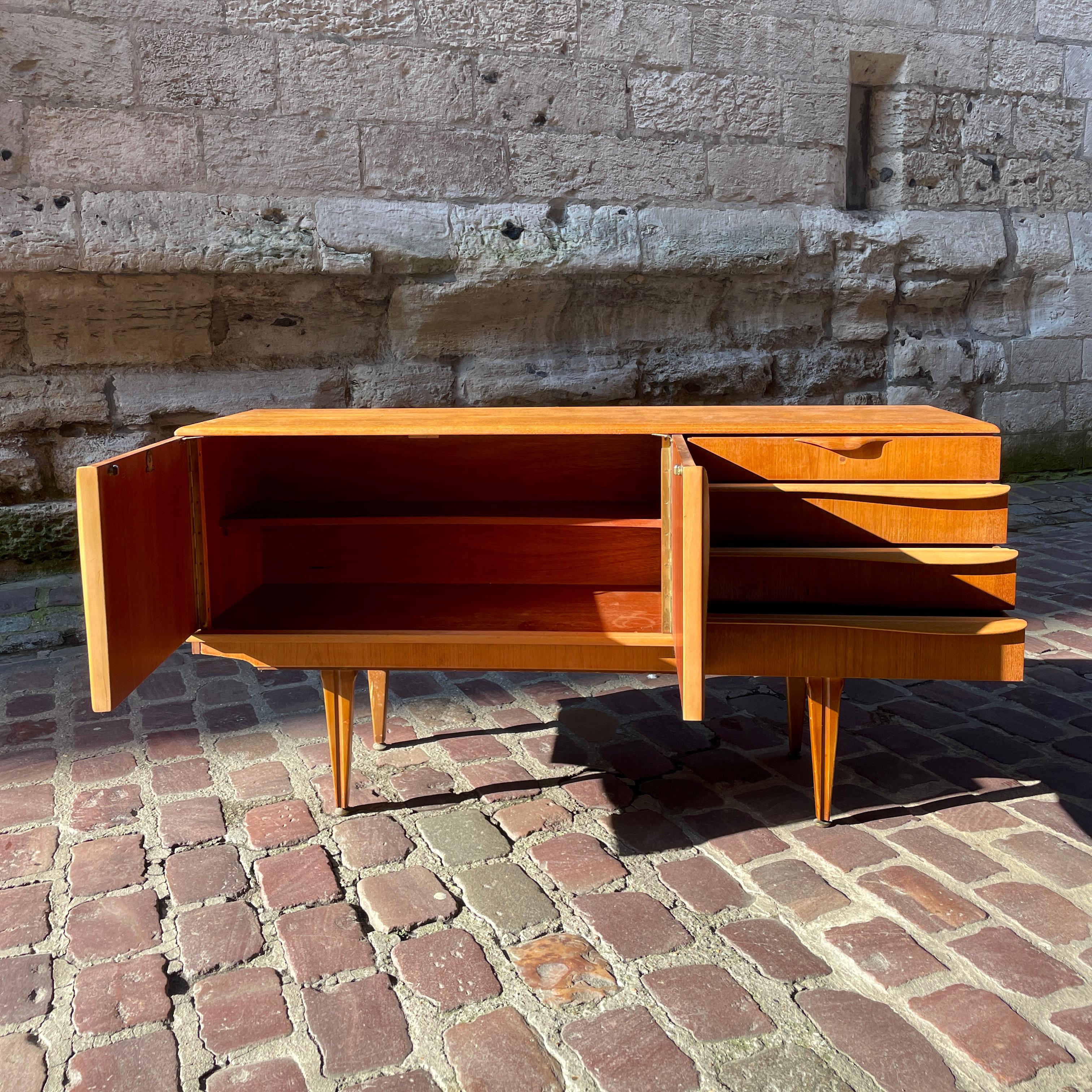 1960s teak Scandinavian enfilade style