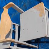 6 vintage Scandinavian design chairs