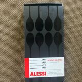 Lot 4 Alessi Long Drink Spoon Design Ettore Sottsass 1987 Nuovo Milano