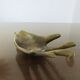 Years 70 hand-shaped ashtray brass