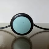 Wall-mounted coat rack, 3 hooks in Bakelite and metal, 1950s/60s