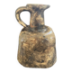 Brutalist brown terracotta pitcher vase