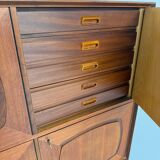 Old Scandinavian sideboard design Alf Aarseth Gustav Bahus Møbelfabrik teak