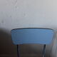 Chaise formica avec pieds à embouts chromés