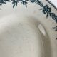 Large oval ironstone dish model "Laurels" by Moulins des Loups - Hamage, 1900