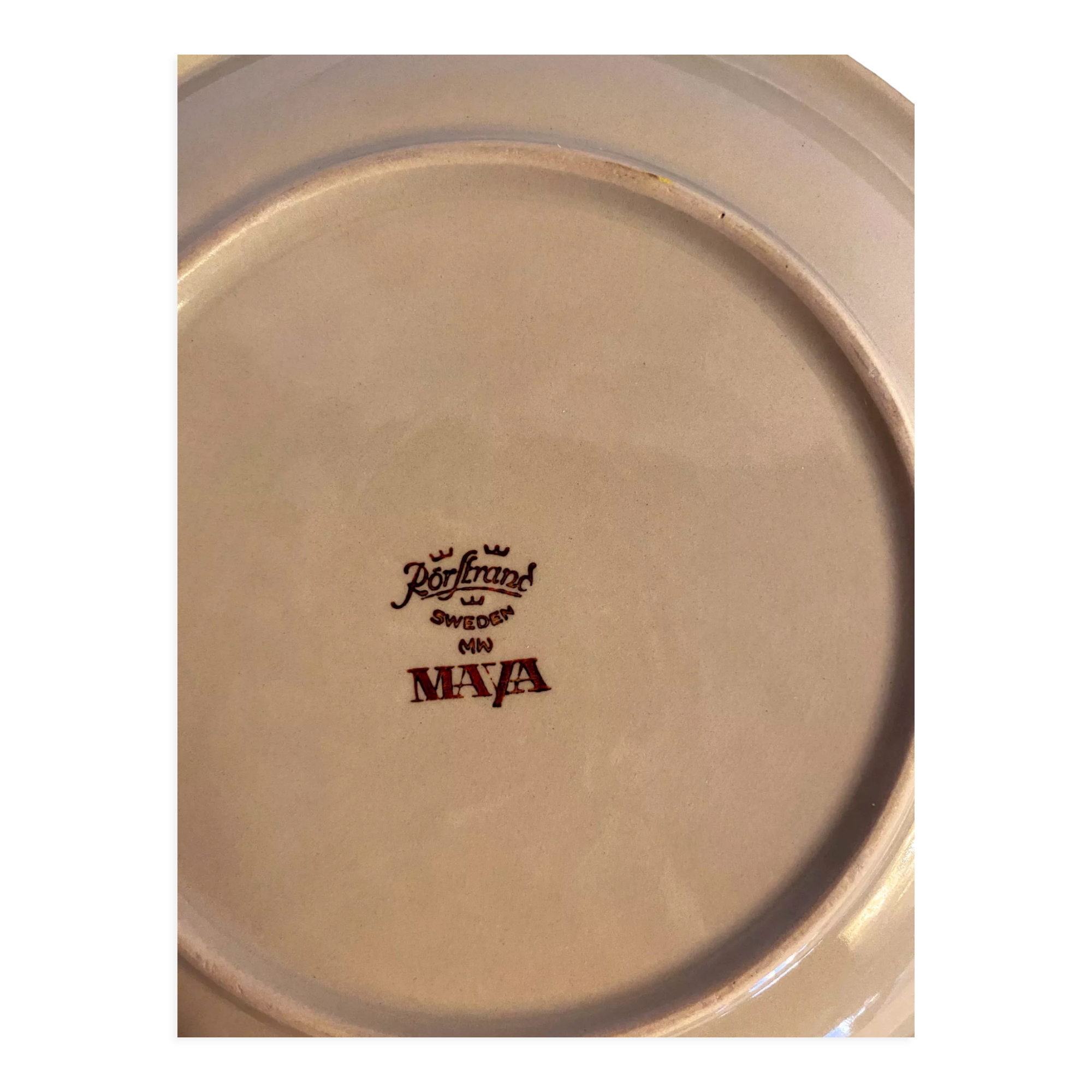 Lot de 3 assiettes Maya Marianne Westman