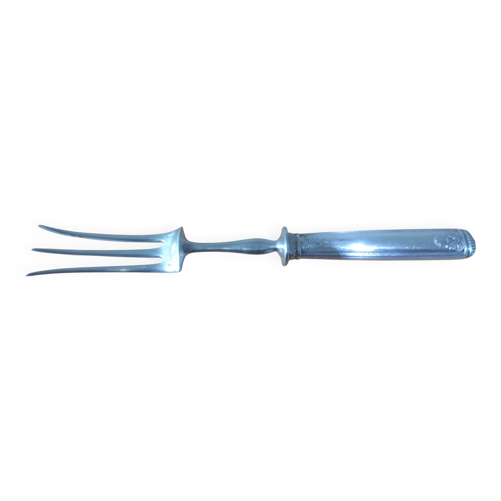 Fourchette à viande Christofle en métal argenté