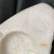 White marble ashtray