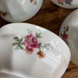 Small faceted bowls - porcelain