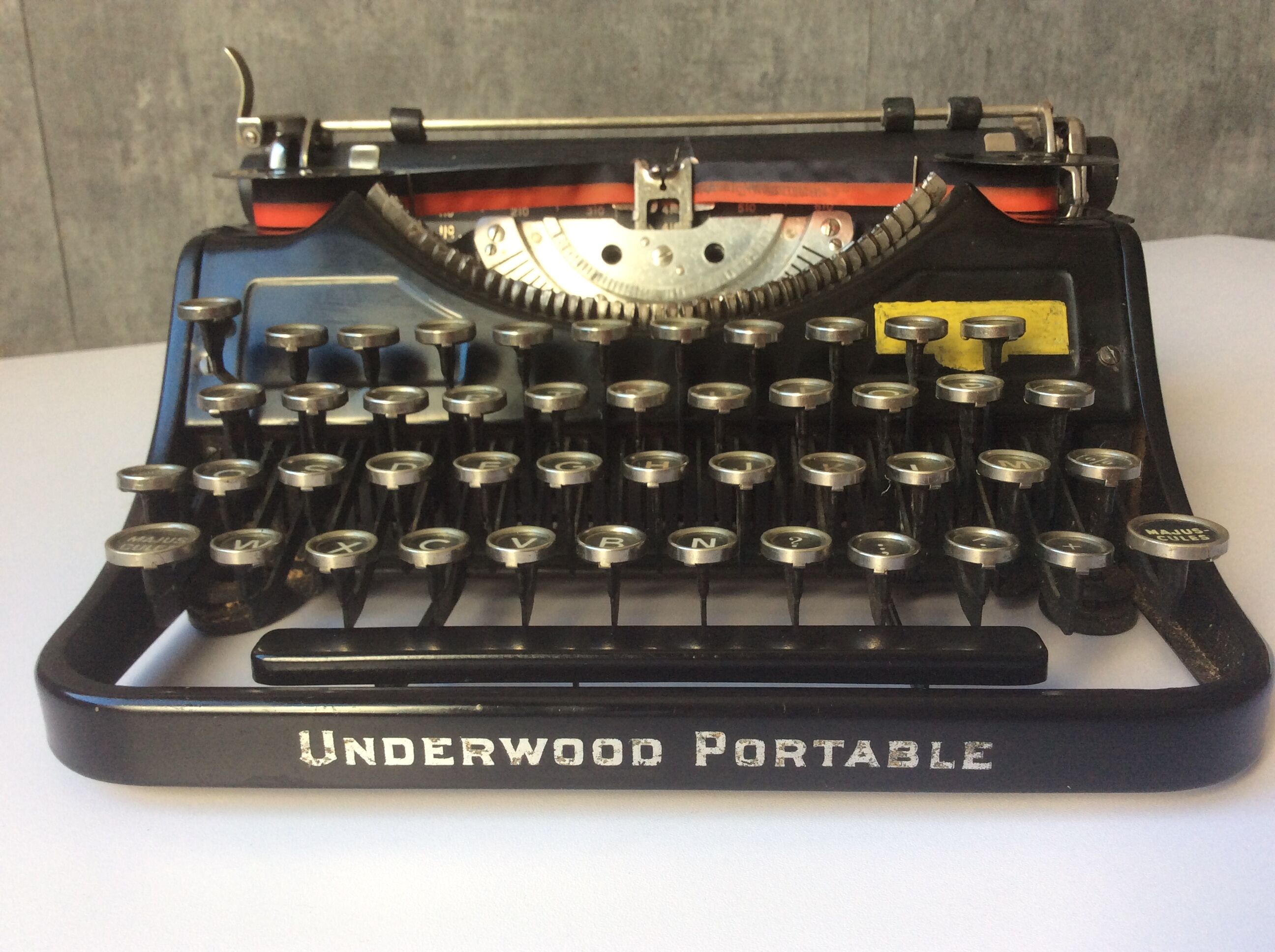 Old typewriter