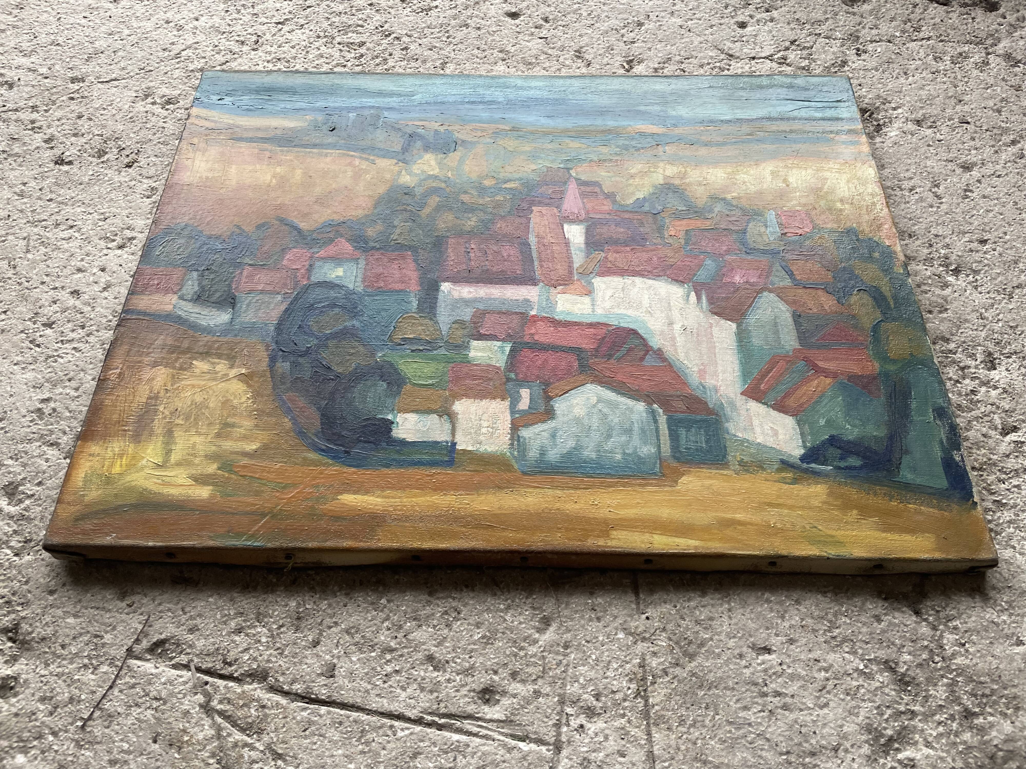 Oil on canvas C. Lapicque