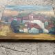 Huile sur toile C. Lapicque