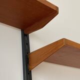 Kai Kristiansen teak wall unit for Feldballes Møbelfabrik