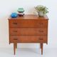 Commode scandinave teck 1960s
