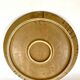 Denbac plate, flame-decorated ceramic