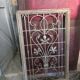 Art Nouveau cast iron grille from the 1900s.