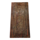 Table basse plateau porte indienne en bois teck