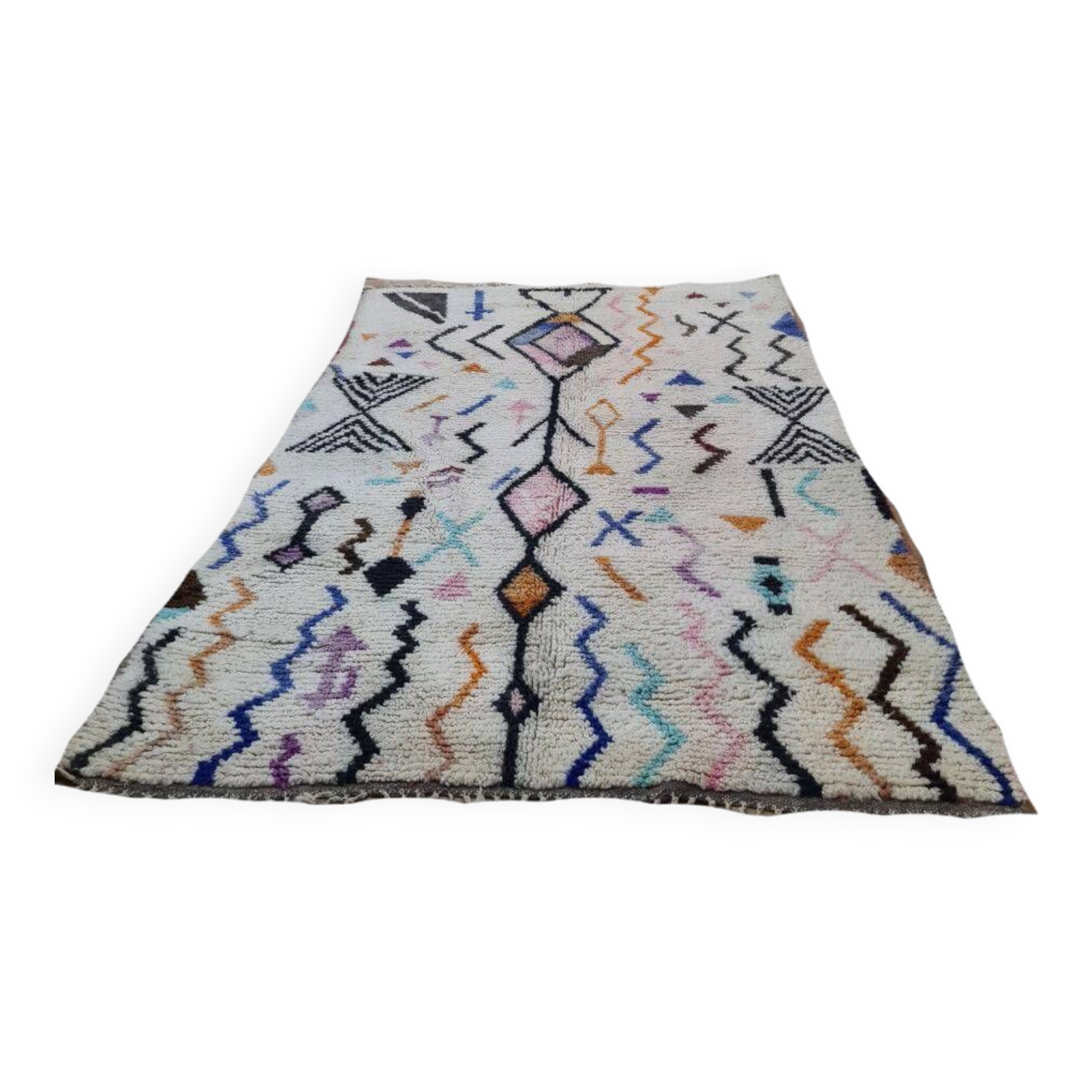 Mrirt handmade wool Berber rug 250 X 150 CM