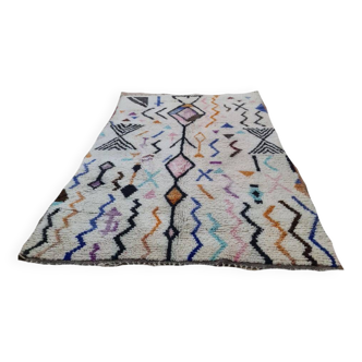 Tapis berbère Mrirt en laine fait main 250 X 150 CM