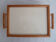 Plateau de service pliable en bois