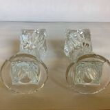 Pair of 50s vase candlesticks