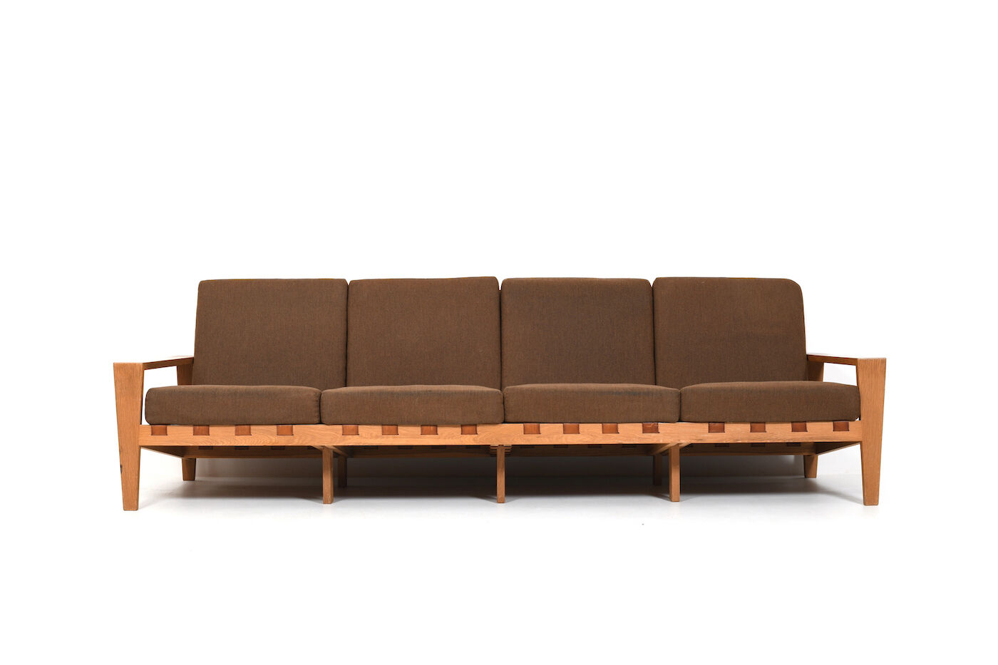 Svante Skogh large Bodo four Seater Sofa in Oak 1957