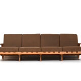 Svante Skogh large Bodo four Seater Sofa in Oak 1957