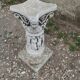 Vintage antique stone Medici garden planters