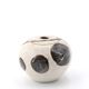 Signed ceramic vase with abstract decoration, 1970s