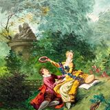 A.Desmet “Romantic scene”.