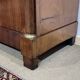 Empire buffet from the early 19th century in mahogany with a black marble top.