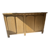 Solid wood sideboard