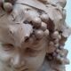 Buste de Bacchus enfant en terre cuite