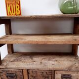 Craft cabinet with drawers