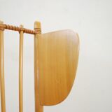Rocking chair by Albert Haberer for Hermann Fleiner Wingback