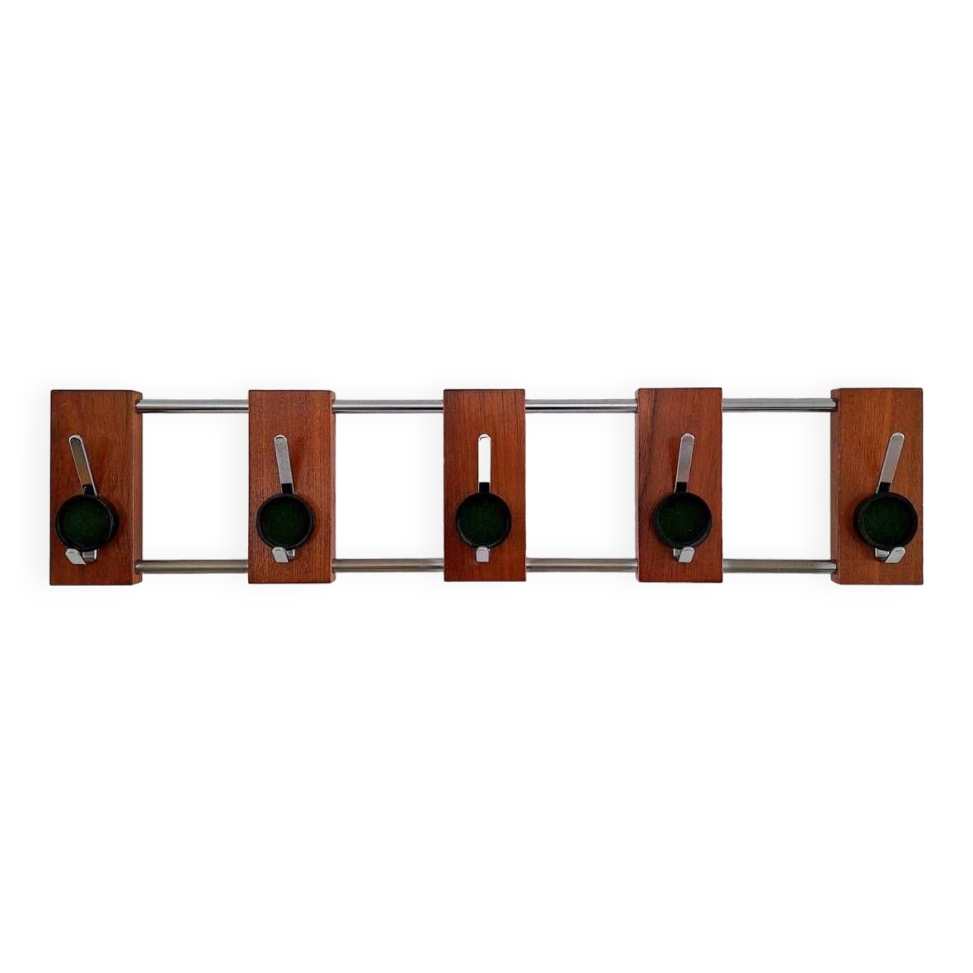 Vintage coat rack, old coat hook furniture for entrance