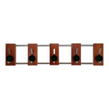 Vintage coat rack, old coat hook furniture for entrance