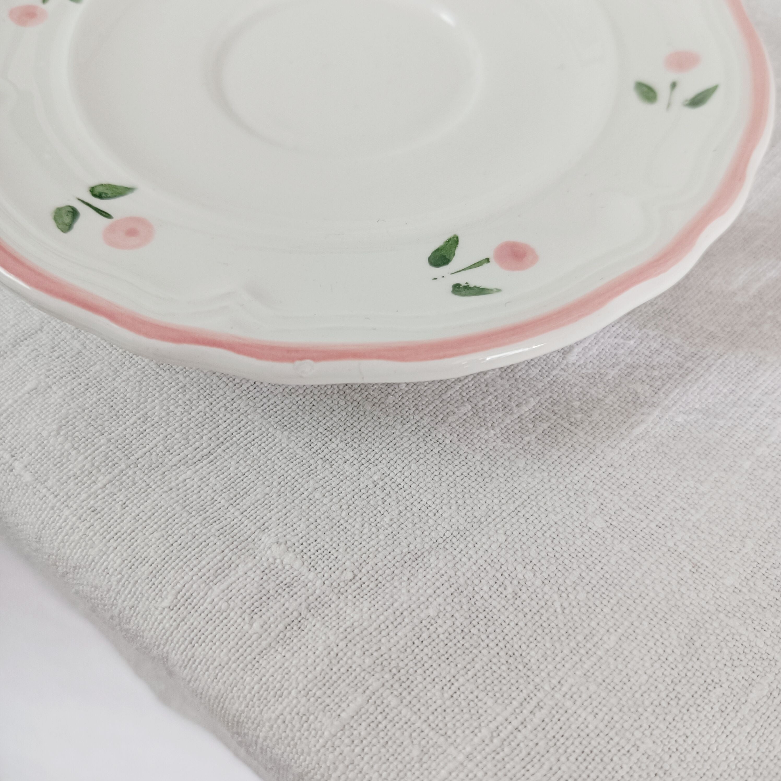 Set of 6 quadrifoglio coffee cups with saucers