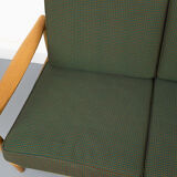 Vintage "Kolding" Sofa in Oak by Erik Wørtz for Ikea, 1960s