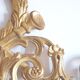 Miroir doré XXe style Louis XVI