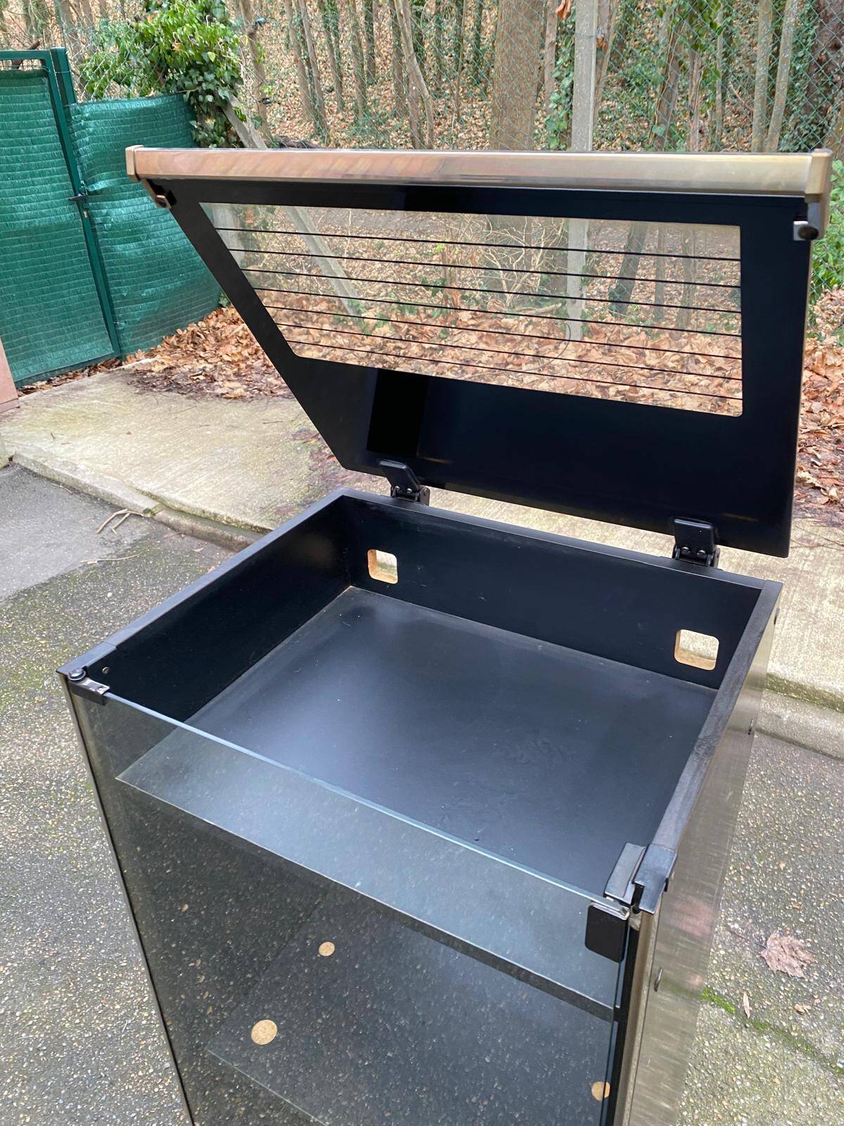 Meuble Hi-fi Kenwood Hifi avec tourne disque des années 80