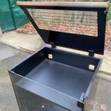 Meuble Hi-fi Kenwood Hifi avec tourne disque des années 80